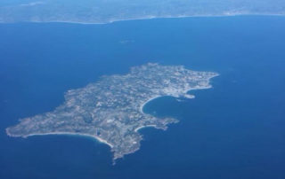 Jersey from the air