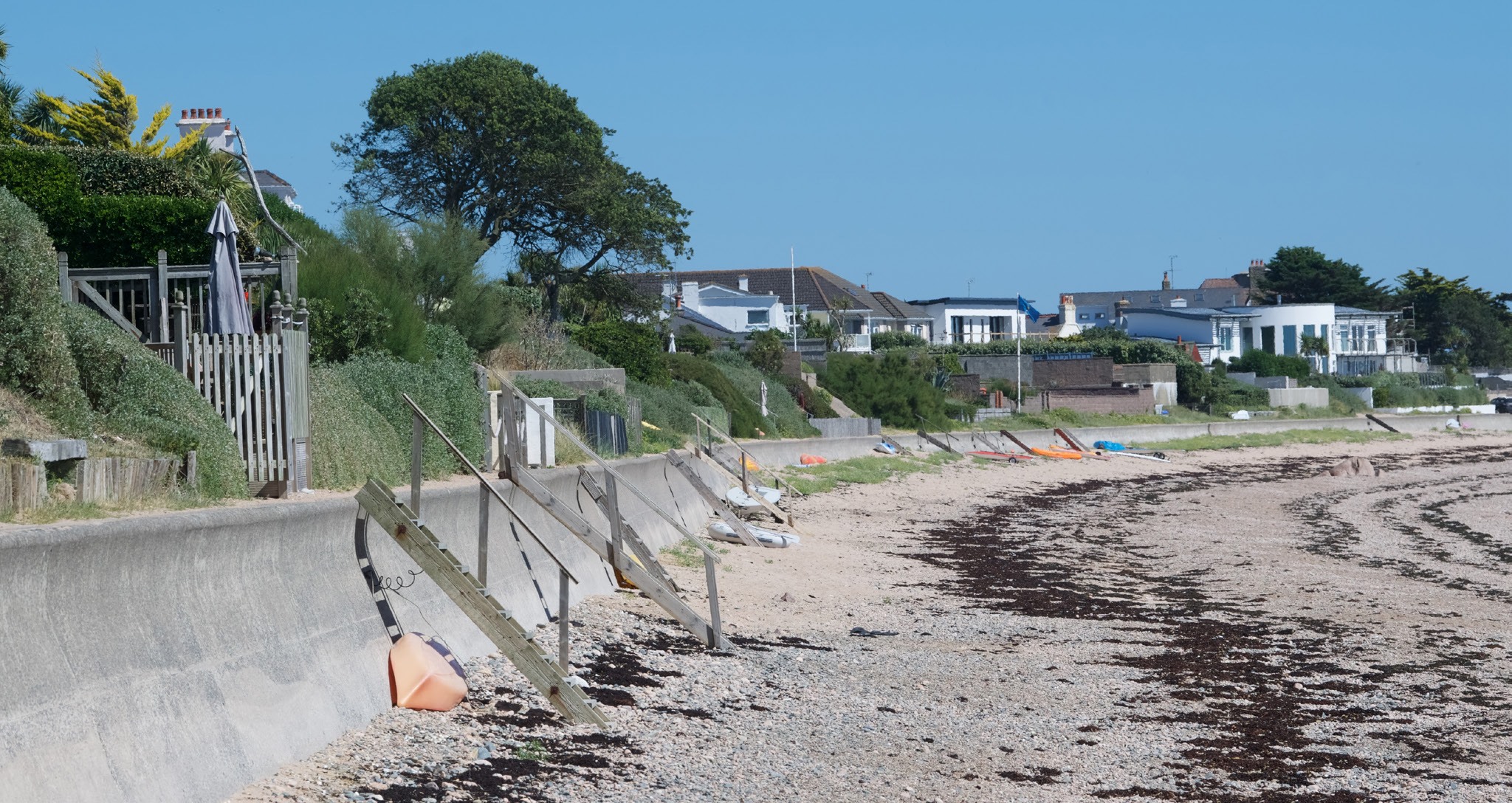 Jersey properties bordering shoreline - Foreshore issues