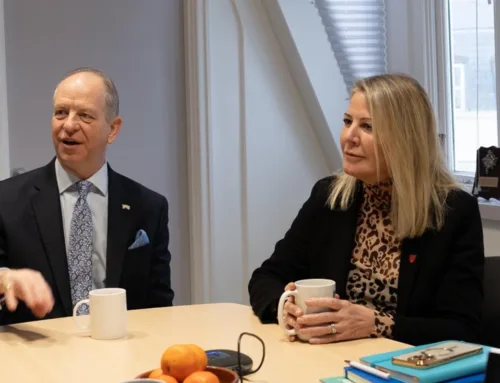 Lieutenant Governor hears how Jersey is tackling malnutrition in Africa