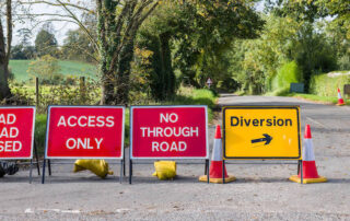 roadworks diversions and delays